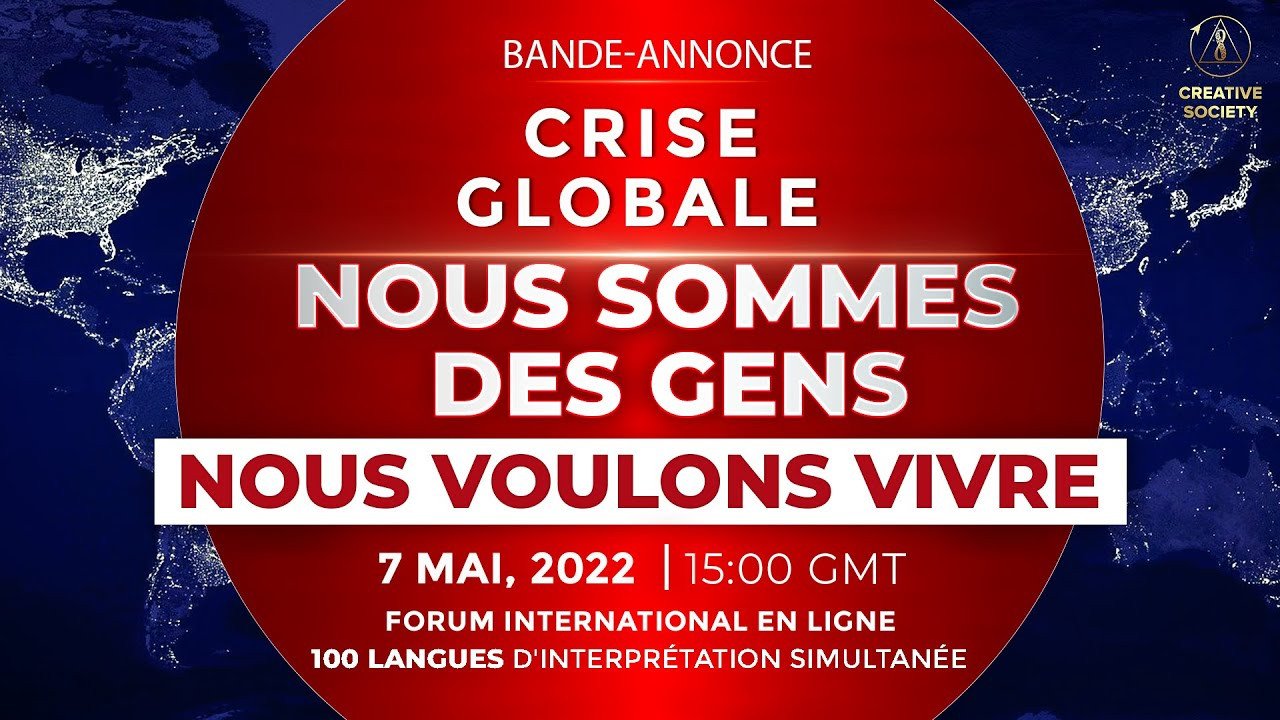 Bande-annonce du forum international "Crise globale. Nous sommes des fens. Nous voulons vivre".
