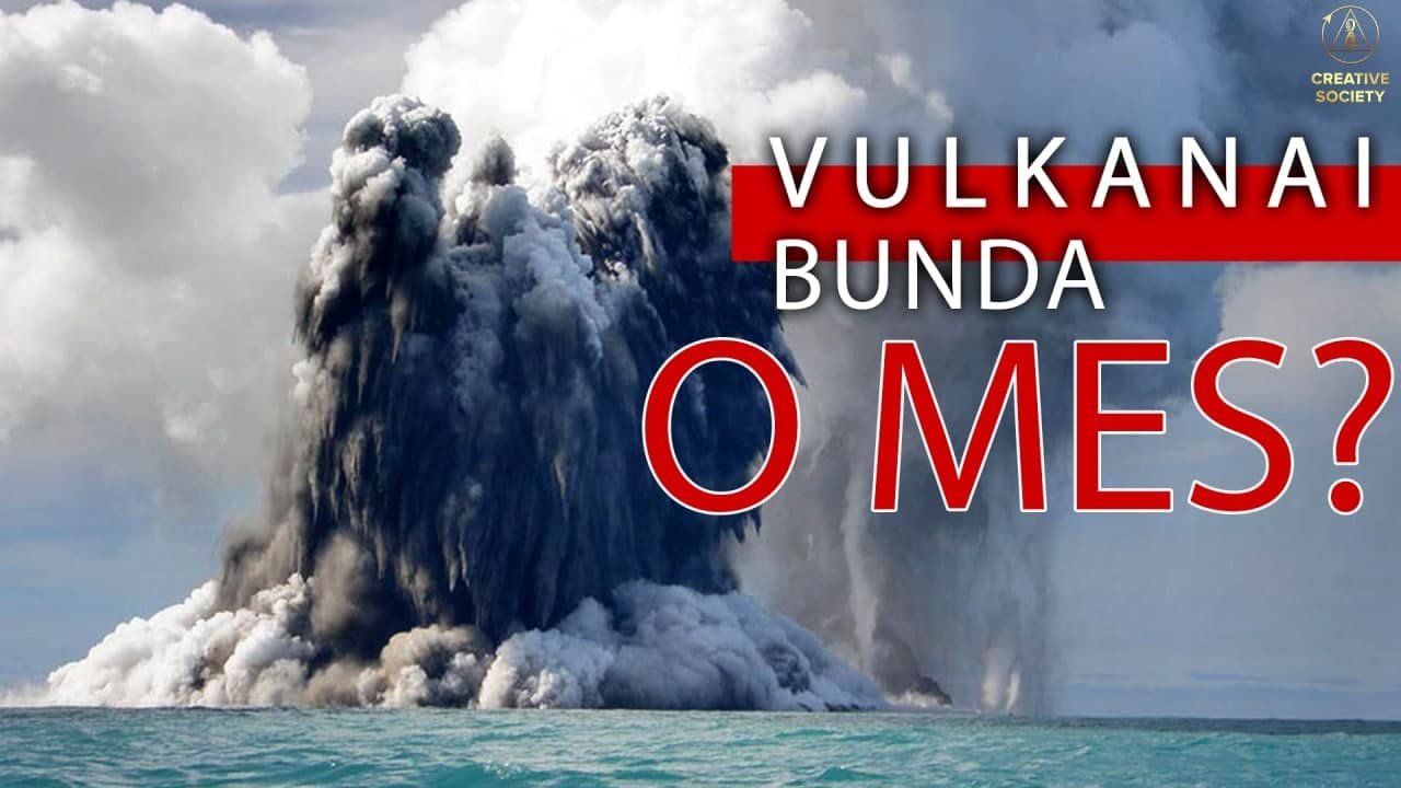 1000 atominių bombų galia, Ugnikalnio išsiveržimas Tongoje! Neįprastos karščio bangos ir sniegas
