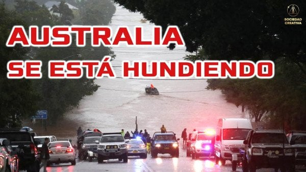 Las inundaciones MÁS GRAVES de Australia en 10 años. Cambio climático. Desastres naturales