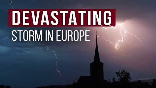 A devastating storm in Europe, May 2022. Highest level of warning. The countdown continues