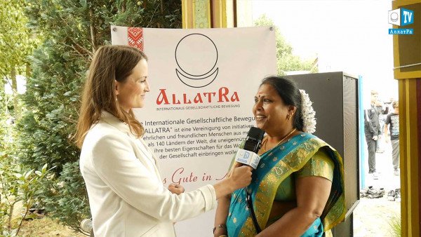 Команда АЛЛАТРА ТВ из Германии посетила индуистский праздник храма