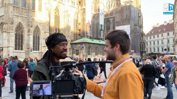 ALLATRA TV-Reporter führten Sozialbefragung in Wien durch