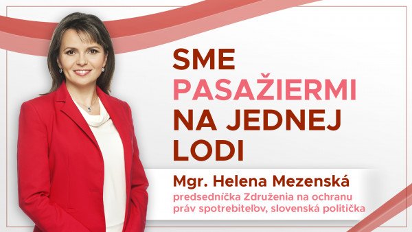 Helena Mezenská: Politika je dobrá ako nástroj pomoci, nie moci