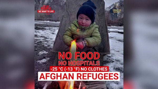 An exclusive report on the survival of refugees from Afghanistan