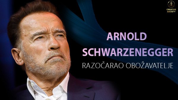 Arnold Schwarzenegger razočarao svoje obožavatelje