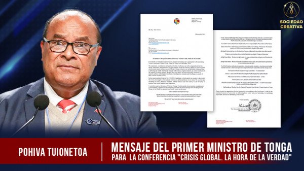 El momento de actuar es ahora. Carta del Primer Ministro de Tonga