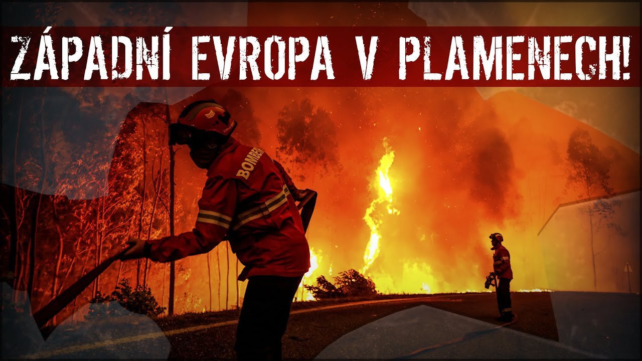 Evropa v pekelném ohni | Příšerné horko ve Španělsku, Portugalsku