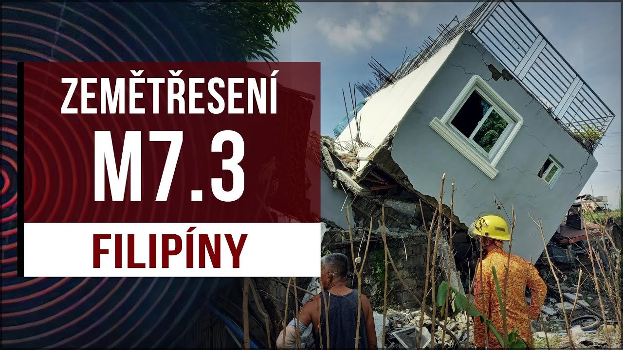 Hrozivé zemětřesení o síle 7,3 stupně na Filipínách