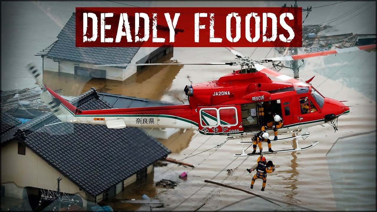 DEADLY FLOODS → Japan, Indonesia, Oman, Nigeria, USA