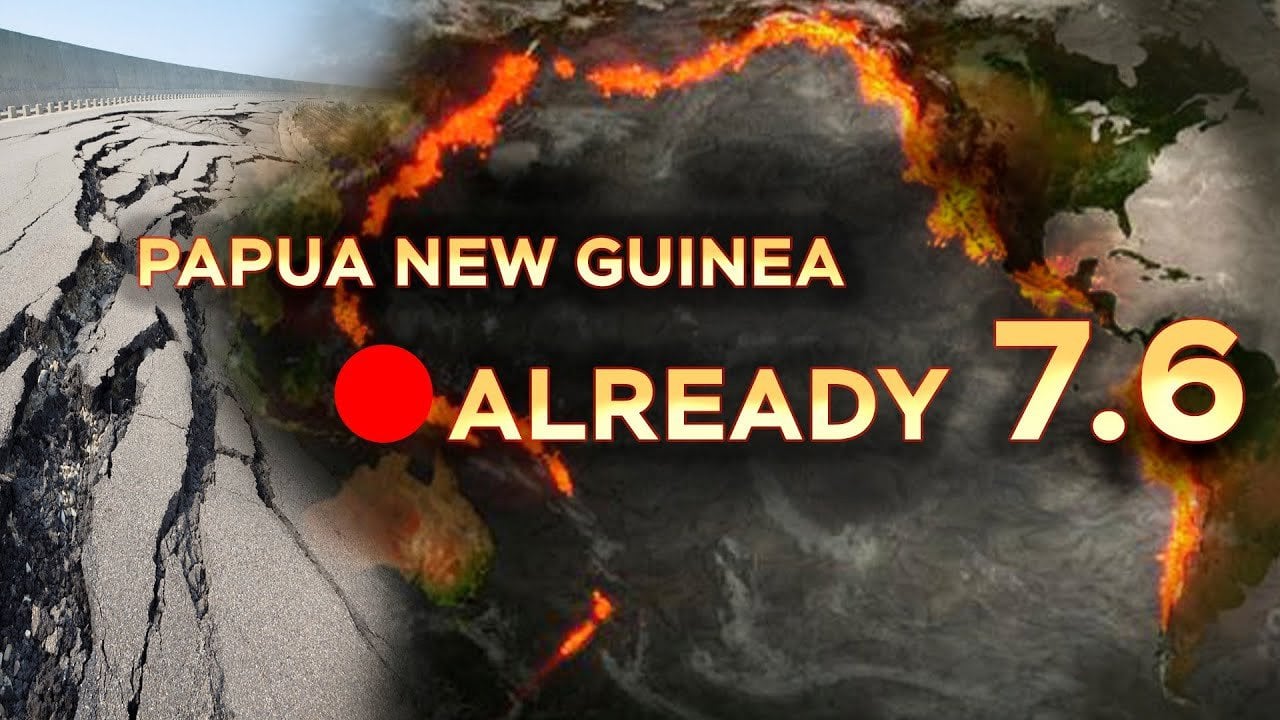 POWERFUL Earthquakes Strike Papua New Guinea and Indonesia