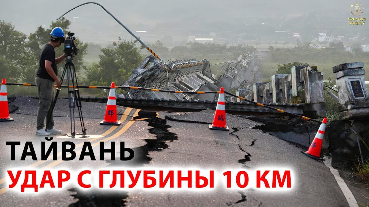 🔴 Тайвань 2022. Мощнейшее землетрясение М6.9