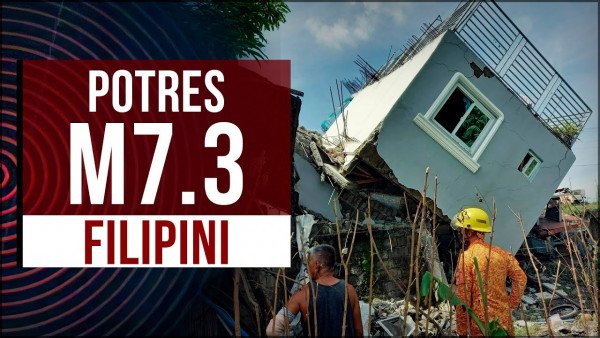HRV Terrible M7 3 Earthquake in the Philippines   Ужасное землетрясение М7 1