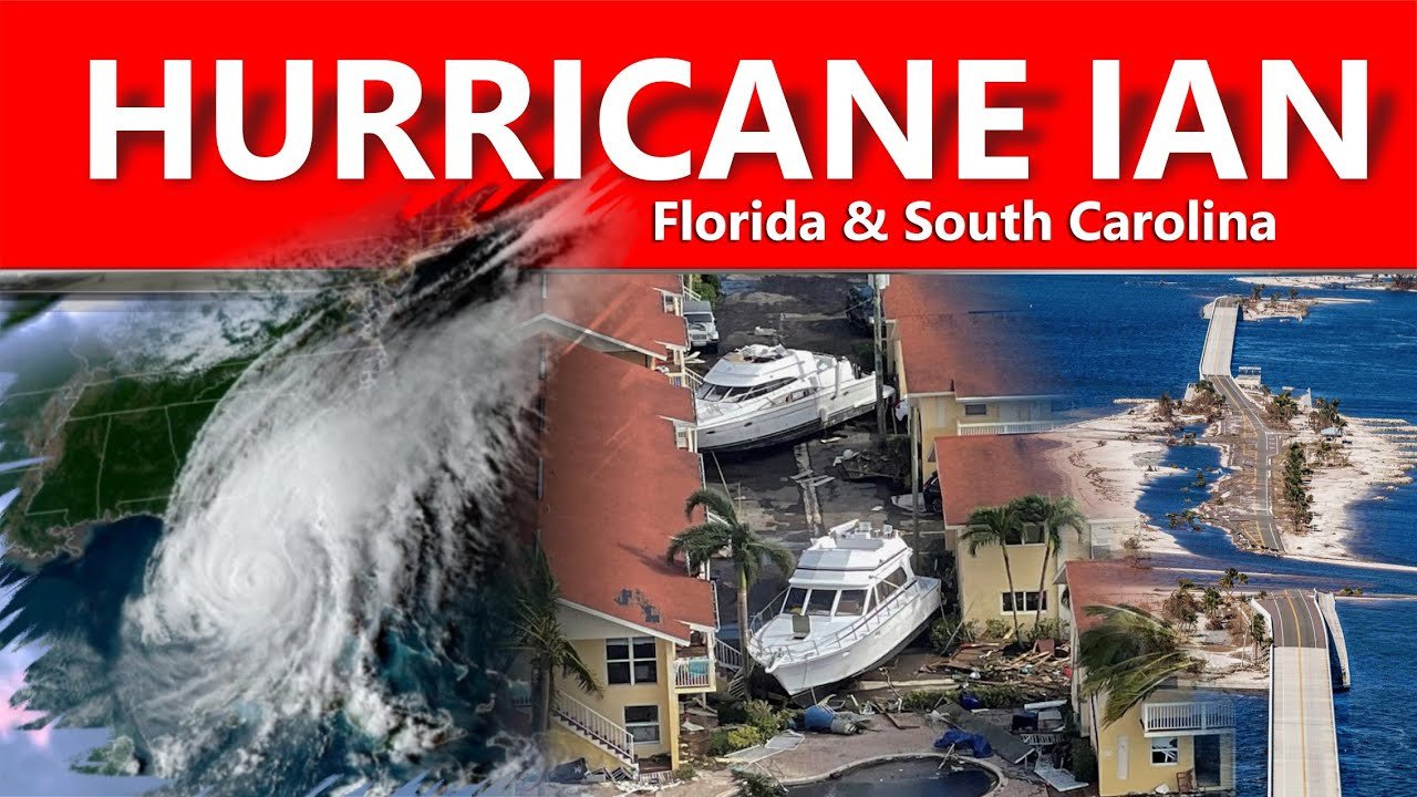 Hurricane Ian DESCENDED on South Carolina, Swamping Beachside Towns | USA