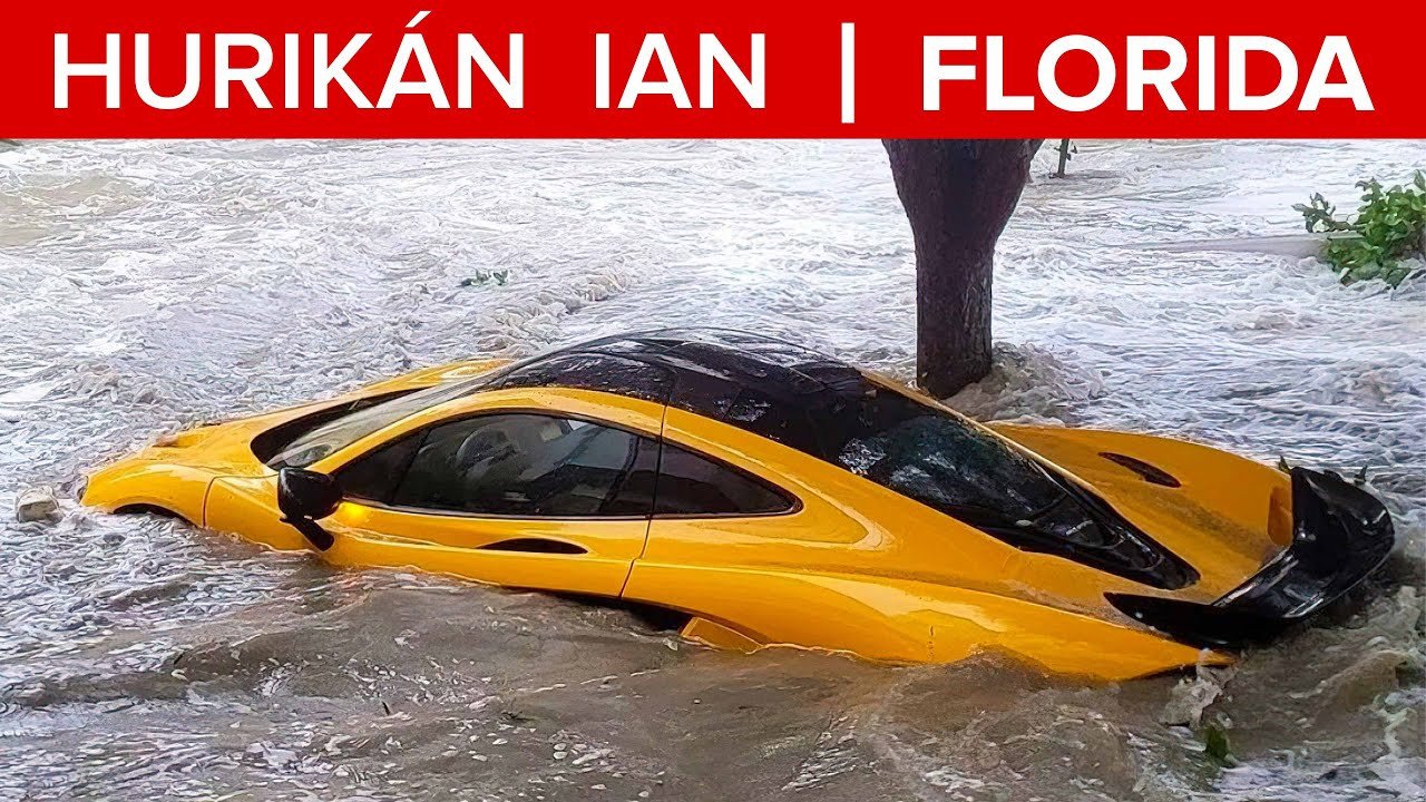 2 500 000 ľudí bolo vyzvaných na evakuáciu! Hurikán Ian → Florida