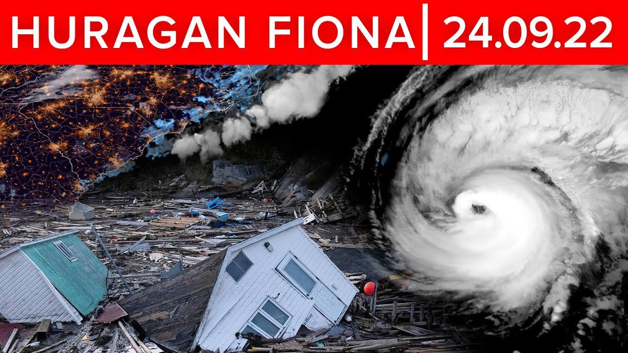 Duży huragan Fiona 2022 → Kanada. Super Tajfun Noru → Filipiny. Powodzie → Hiszpania, Nigeria.