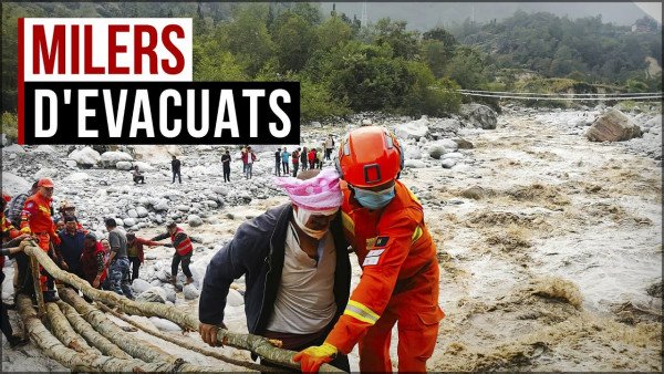 Fort terratrèmol M6.8 a la Xina → Milers d'evacuats