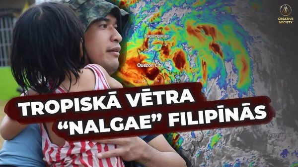 Aci pret aci ar stihiju → Tropisko vētru “Nalgae” Filipīnās