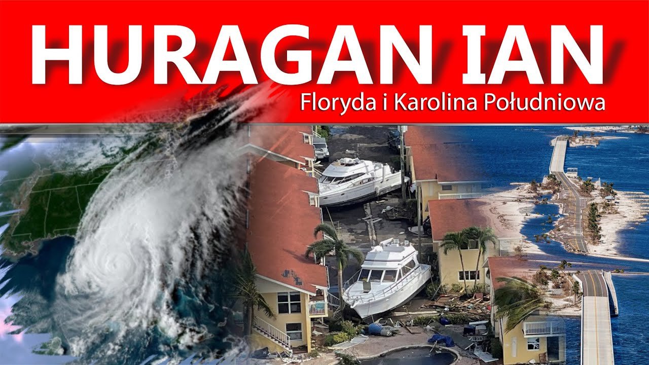 Ponad 60 miliardów dolarów zniszczeń → NAJBARDZIEJ DESTRUKCYJNY w historii Florydy: Huragan Ian