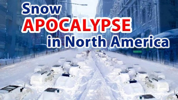 USA & Canada in SNOW TRAP → Winter storms hit North America: Massive Snowfalls & Unprecedented Cold
