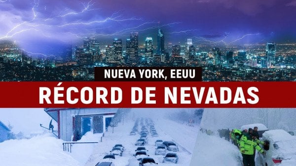 TORMENTO DE NIEVE EN BÚFALO: más de 30 centímetros de nieve en el estado de Nueva York, EE.UU.