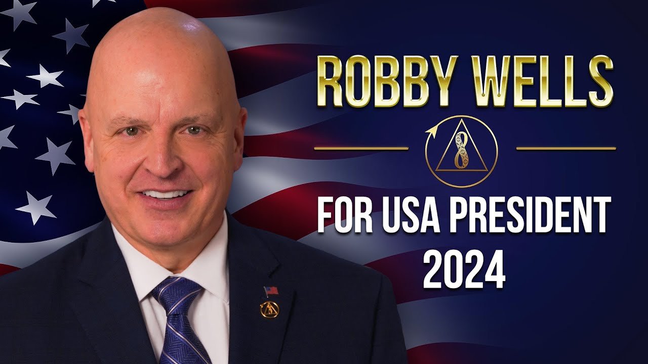 Robby Wells Announces US Presidential Campaign 2024. Creative Society