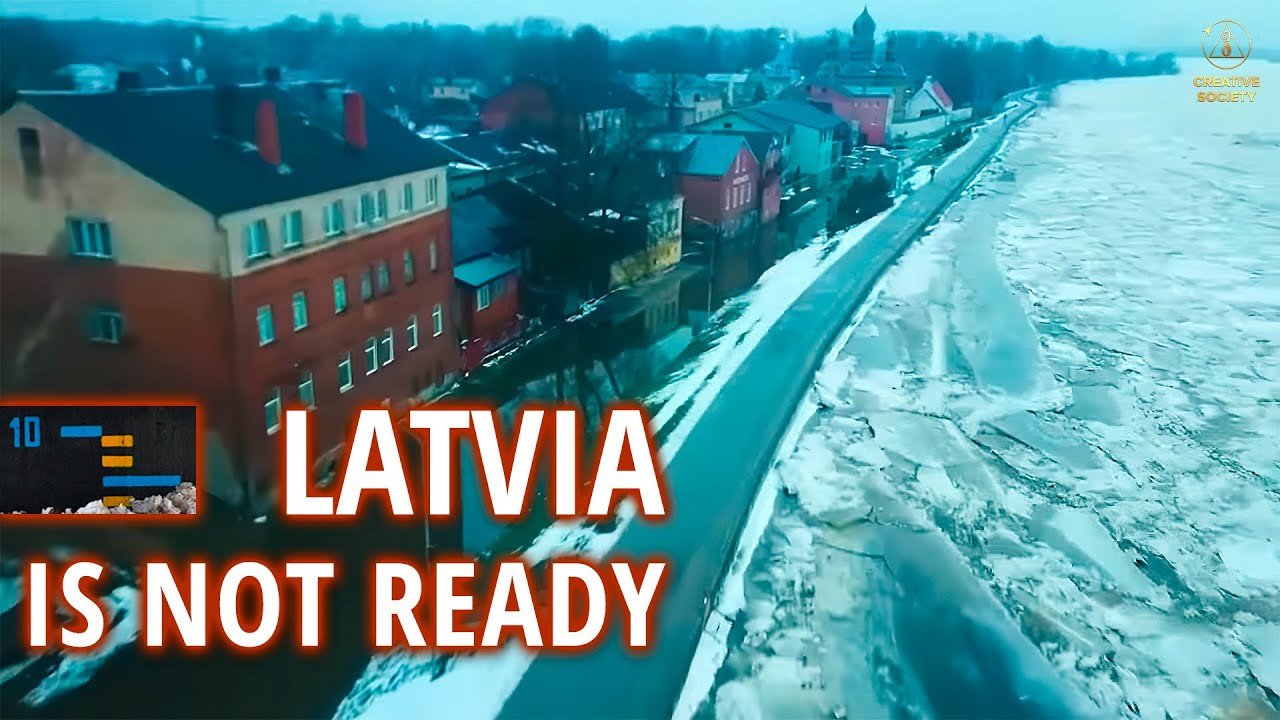 🔴 RED DANGER LEVEL! Unprecedented phenomenon → Flooding in Latvia | 2023