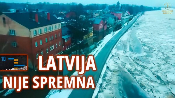 OPASNOST NAJVEĆEG STUPNJA! Fenomen bez presedana → Poplave u Latviji | 2023.