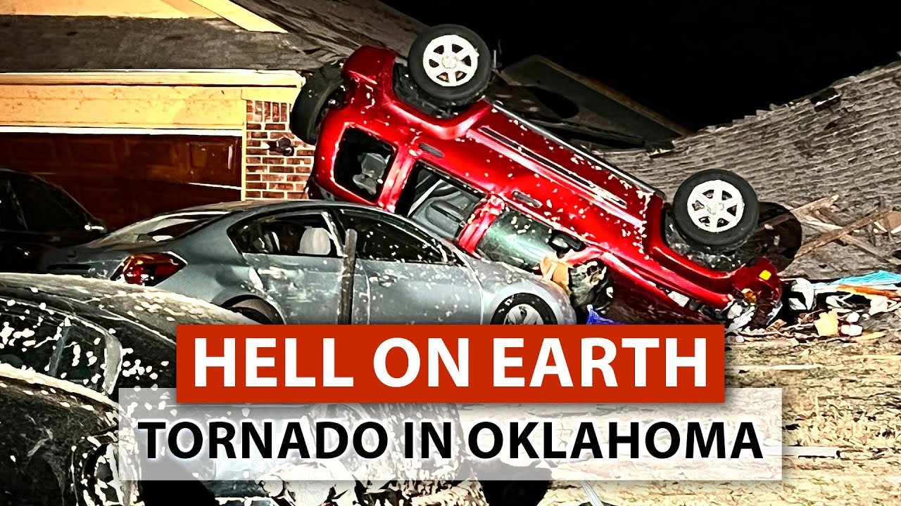 Tornadoes TOUCHED DOWN in Oklahoma and left a trail of destruction ...