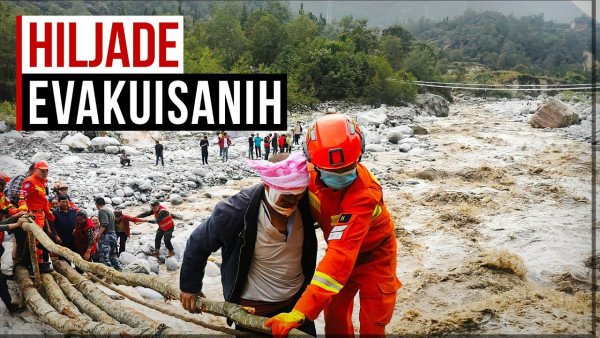 Snažan zemljotres M6.8 u Kini → Hiljade evakuisanih