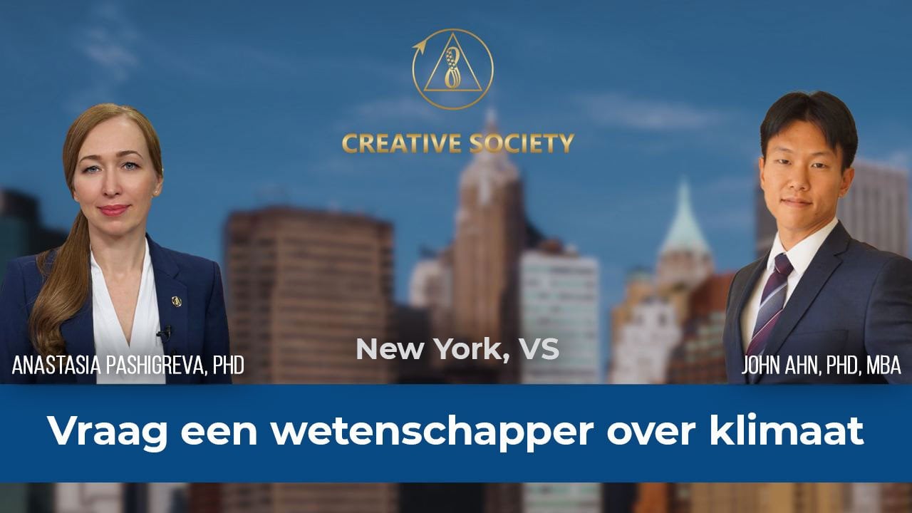 Wetenschappers en de samenleving komen samen om de klimaatverandering te bespreken tijdens een klimaatbewustzijnsevenement in New York