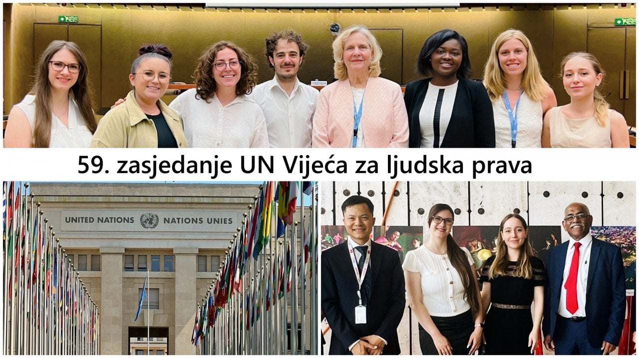 Sudionici projekta “Kreativno društvo” i MJP ALLATRA na 59. sjednici UN Vijeća za ljudska prava u Ženevi