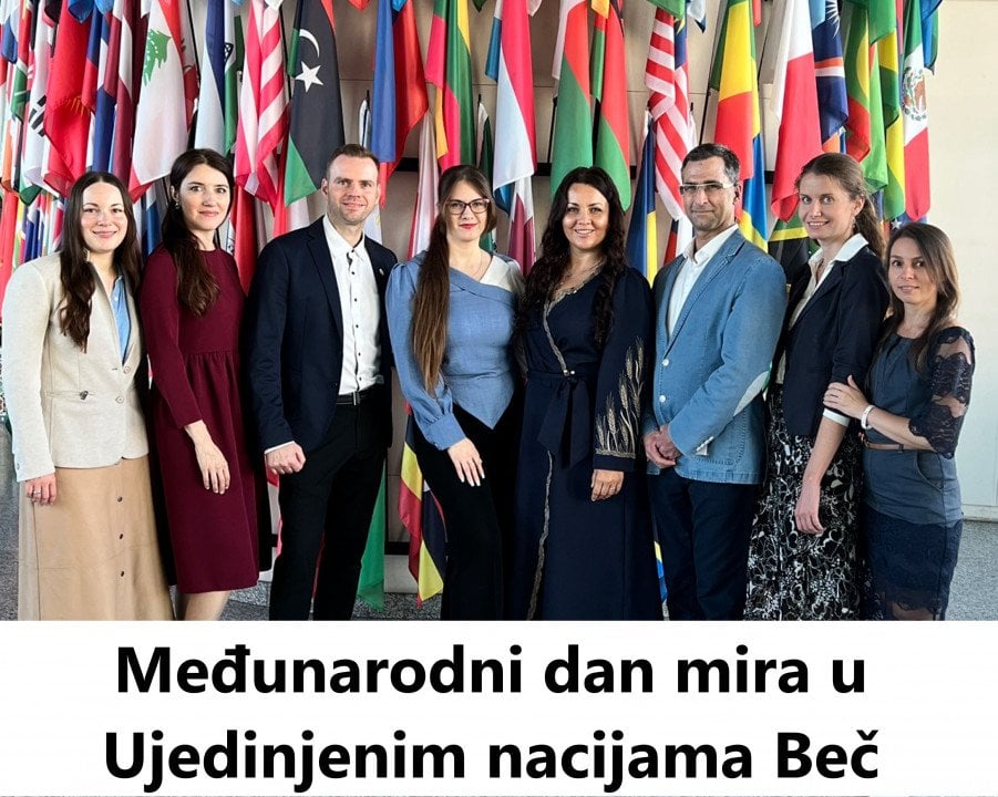Predstavnici projekta “Kreativno društvo” i Međunarodnog javnog pokreta  ALLATRA  učestvovali na konferenciji u Beču „UN – 80 godina za mir, perspektive za budućnost“