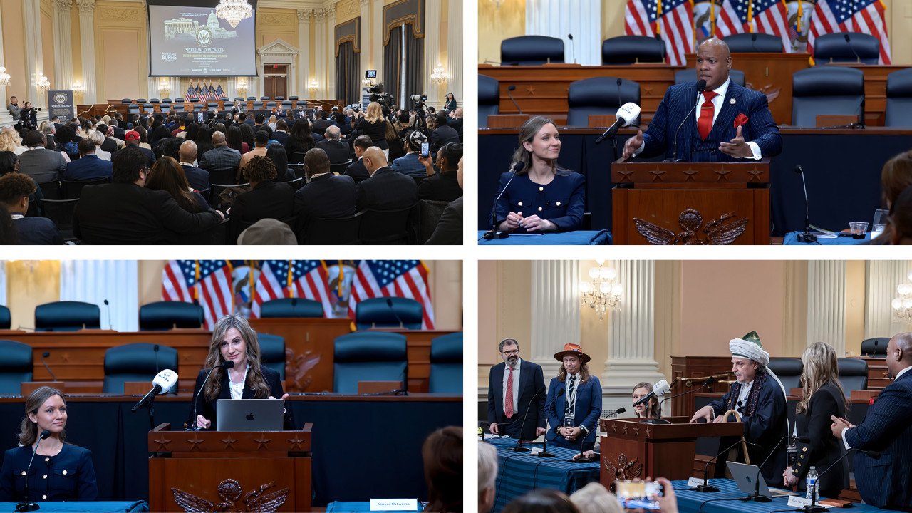 Pastor Mark Burns ugošćuje konferenciju “Ujedinjeni u slobodi: Uspon duhovnih diplomata” u kompleksu američkog Kapitola na platformi ALLATRA