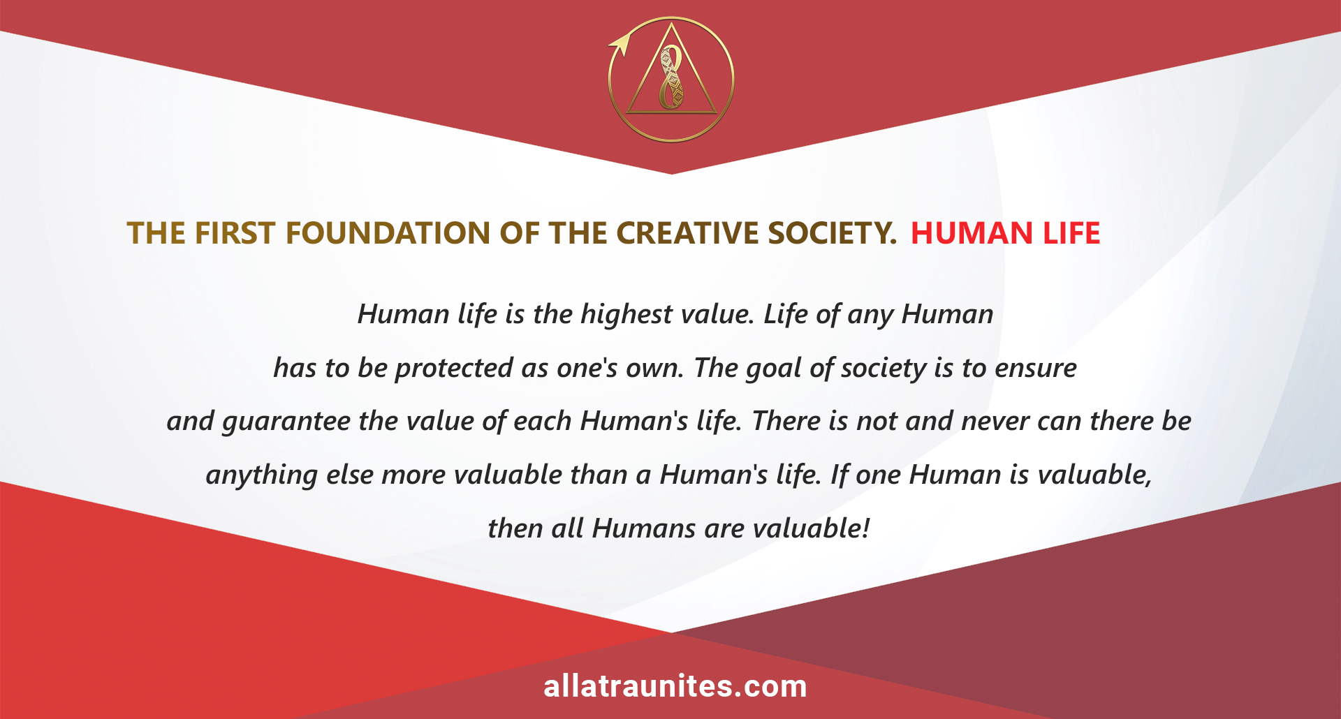 The first foundation of the Creative Society