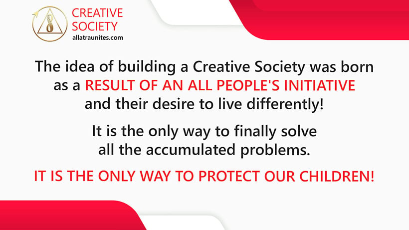 Creative Society is the only way out