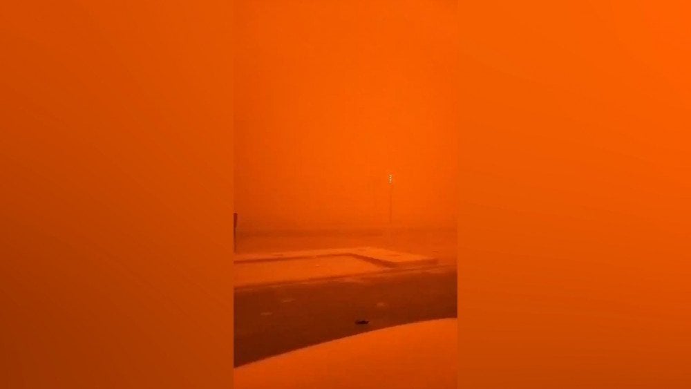 Furtuna de nisip Algeria
