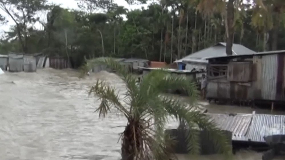 üleujutused Bangladeshis, tugevad vihmad Bangladeshis