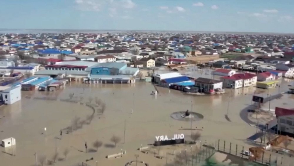 potvyniai Kazachstane, potvyniai Kazachstanas
