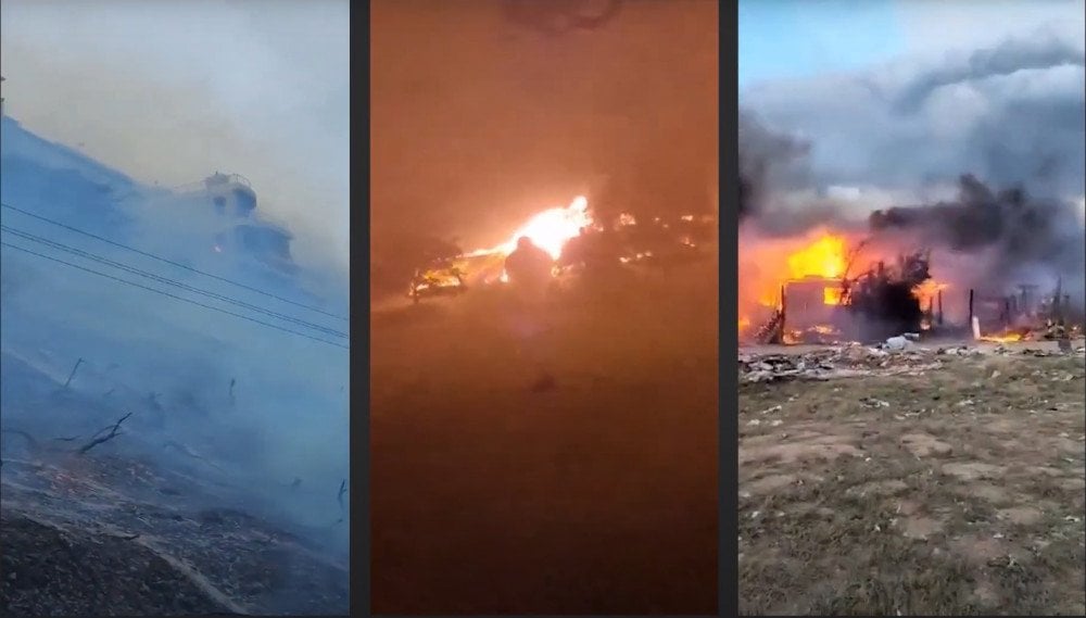 Cape Town'da yangın, Güney Afrika'da orman yangını