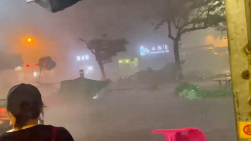 Guangxi fırtınası, Çin fırtınası, Çin yıldırımı