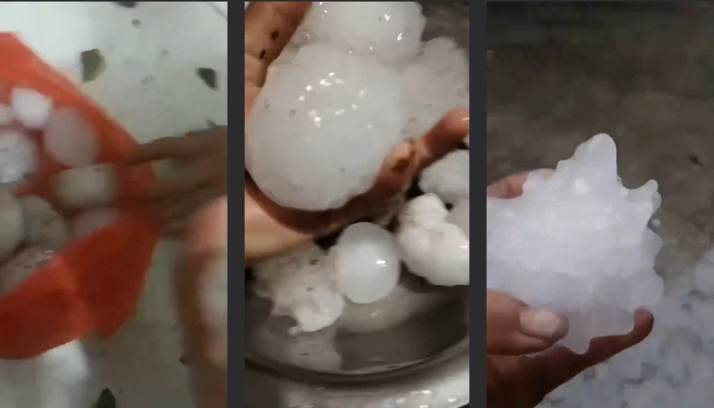hail in China, China storm, China disasters