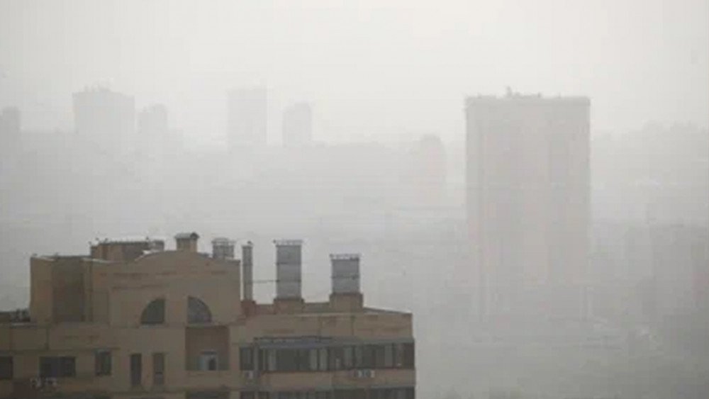 sandstorm Russia, dust storm in Russia