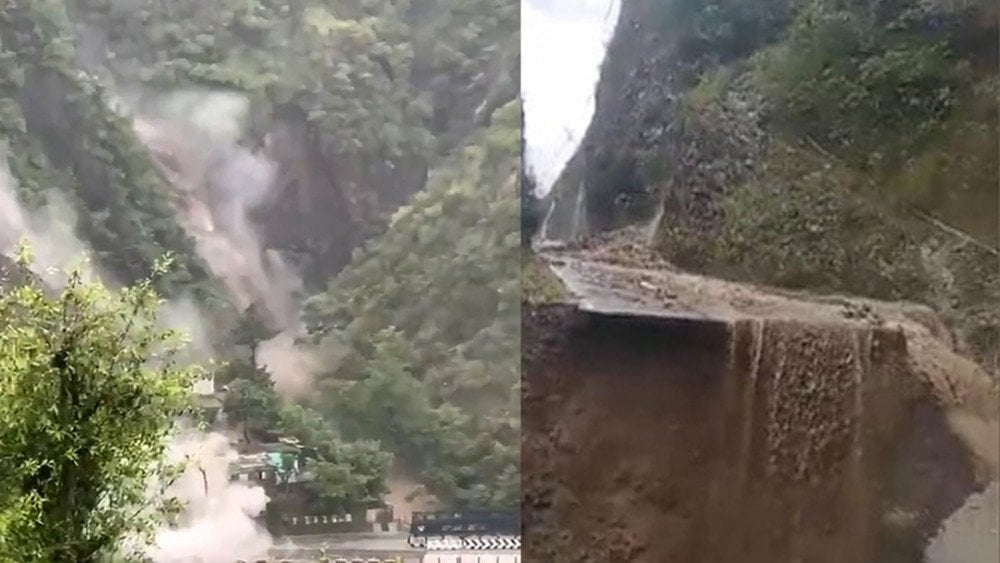 landslides India, floods India, landslides in Jammu and Kashmir