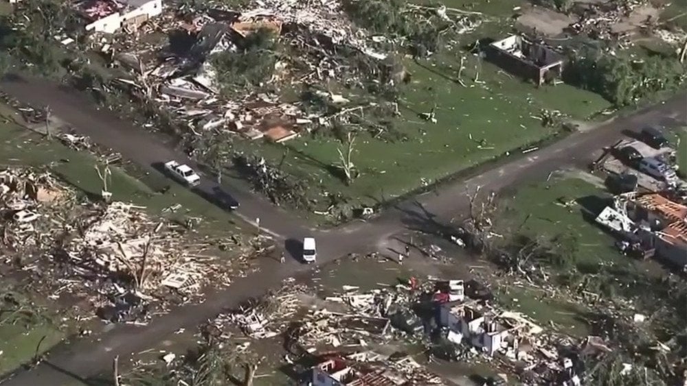 USA tornado, Oklahoma tornado, USA tornado idag