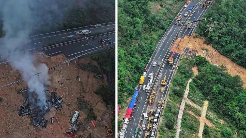 accident în China, alunecare de teren în Guangdong, ploi în Guangdong