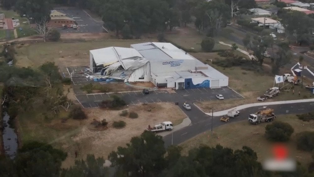 Austraalia tornaado, Bunbury tornaado