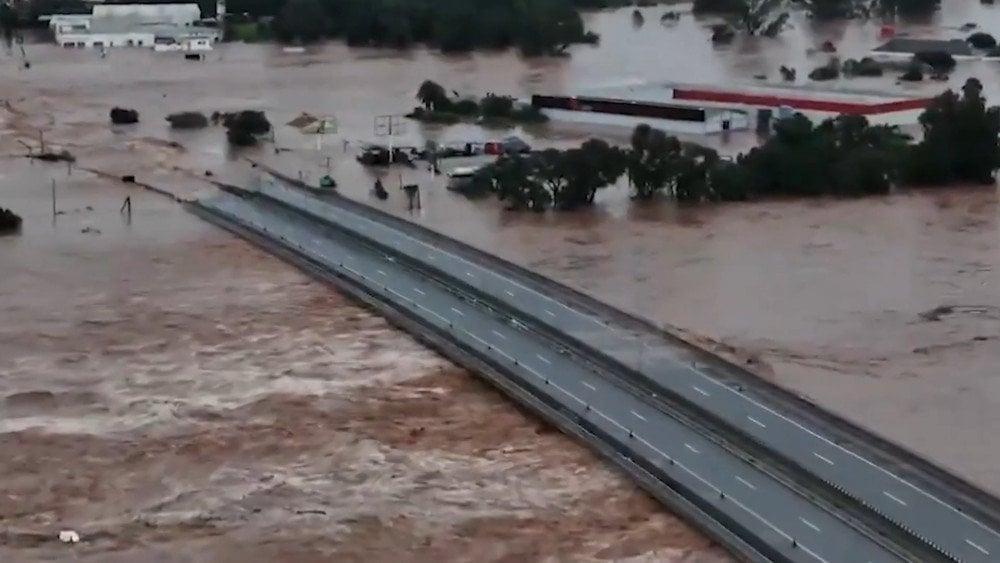 Powódź w Brazylii, Rio Grande do Sul pod wodą, anormalny deszcz, Brazylia