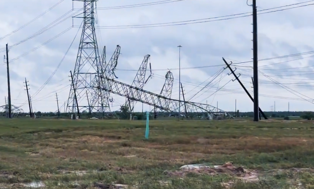 Grindină în Texas, furtună în Houston, furtuni în SUA