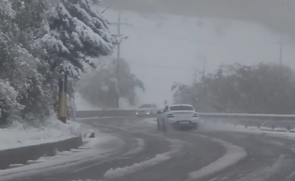 snöfall i Korea, onormal snö i Sydkorea