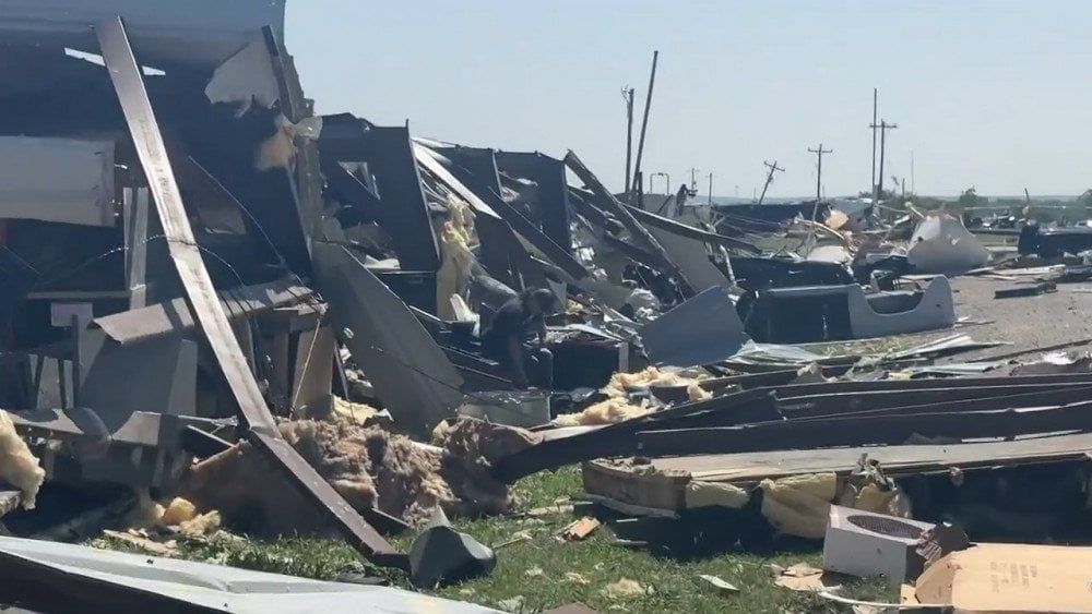 Tornadă în SUA, tornadă în Texas, furtuni în SUA